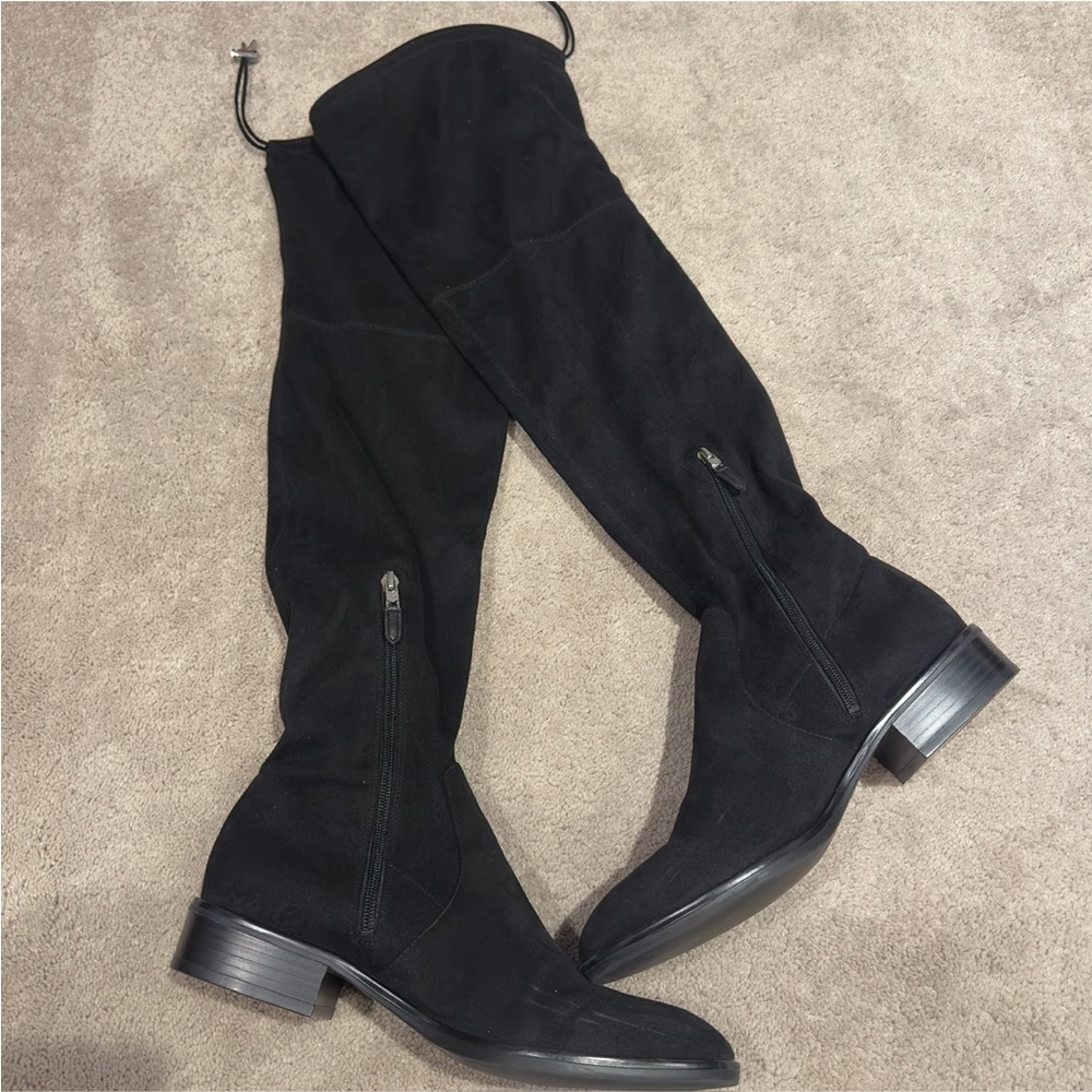 Sam Edelman Women's Paloma Style Faux Suede over the knee boots - Picture 5 of 8